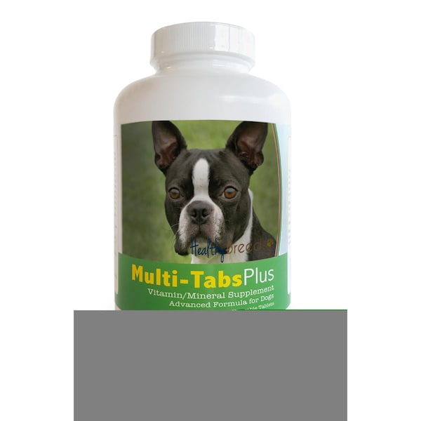 Healthy Breeds Boston Terrier Multi-Tabs Plus Chewable Tablets, 180PK 840235139910 - main